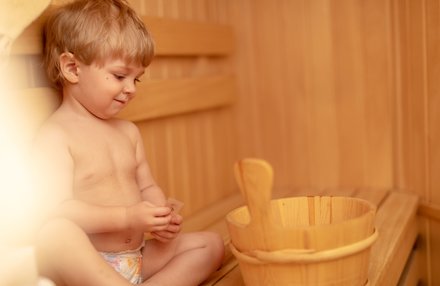 Baby- & Kleinkind-Sauna