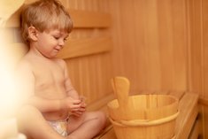 Baby- & Kleinkind-Sauna