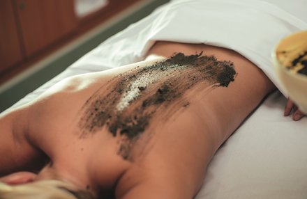 kosmetische Rückenbehandlung