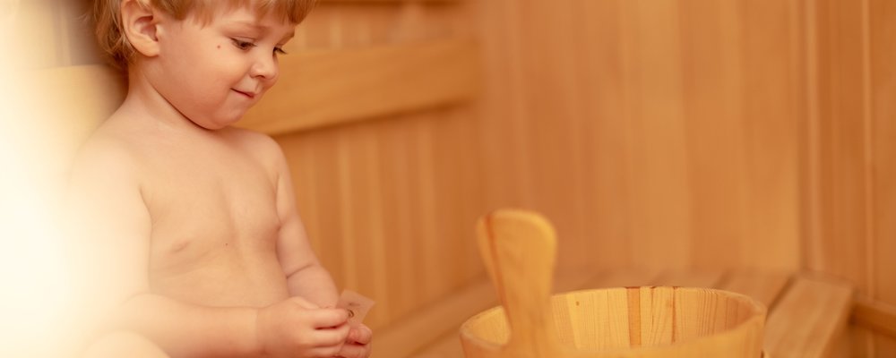 Baby- & Kleinkind-Sauna